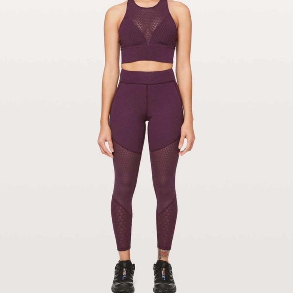 lululemon lab geo leggings rare size 4